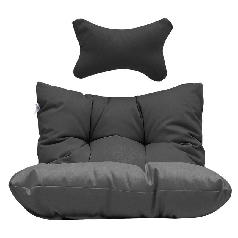 Fauteuil œuf surdimensionné Royal avec support, intérieur/extérieur, capacité de 158 kg