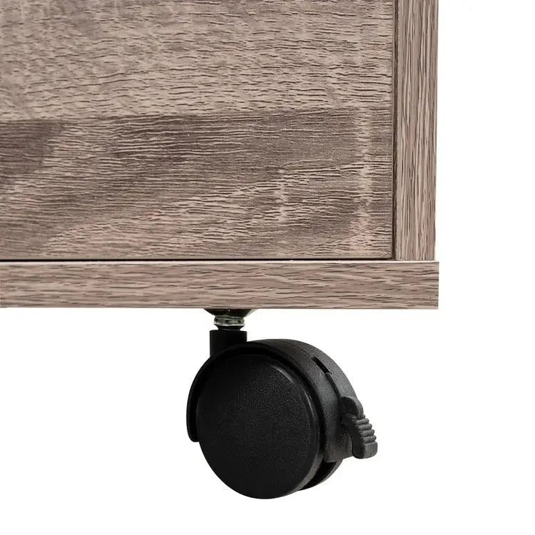 Meuble de rangement de bureau roulant à 7 tiroirs, unité de classement mobile avec roulettes pivotantes, rangement pour loisirs créatifs pour la maison et le bureau