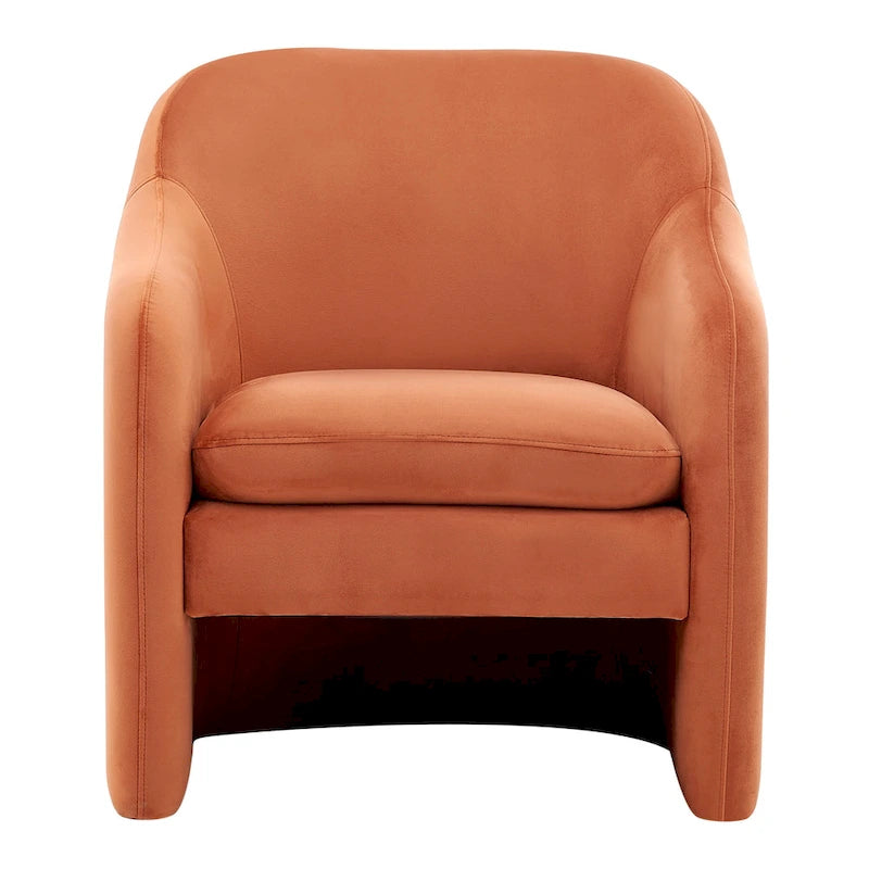 Fauteuil d'appoint en velours