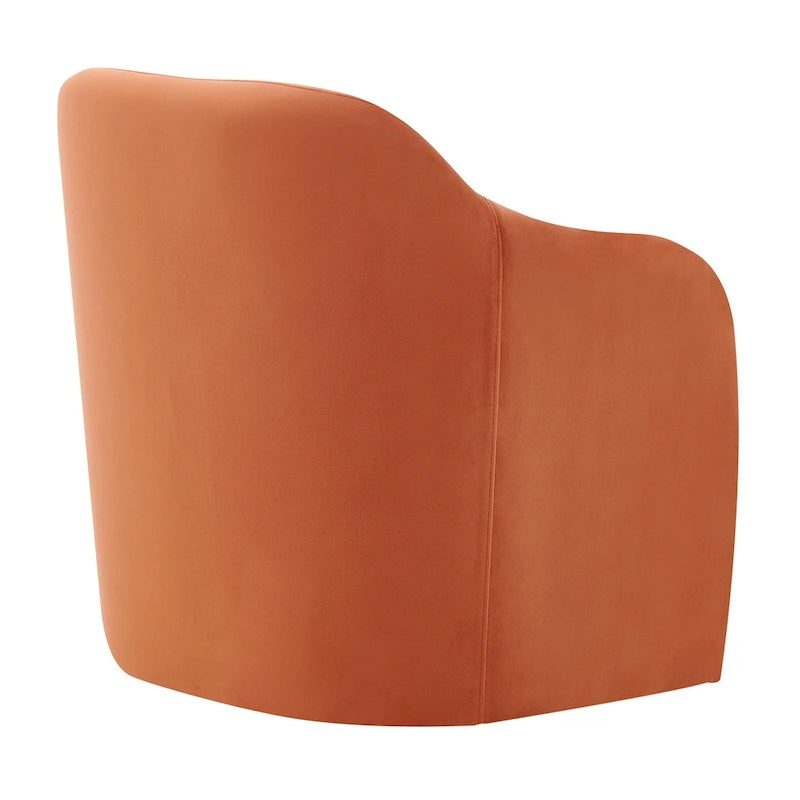 Fauteuil d'appoint en velours