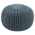 Pouf Rond Texturé