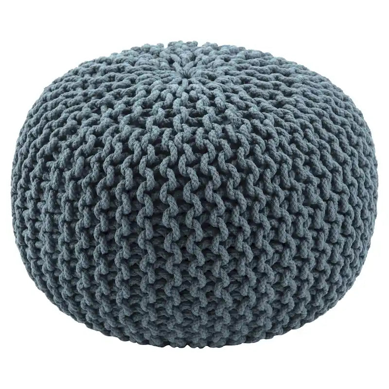 Pouf Rond Texturé
