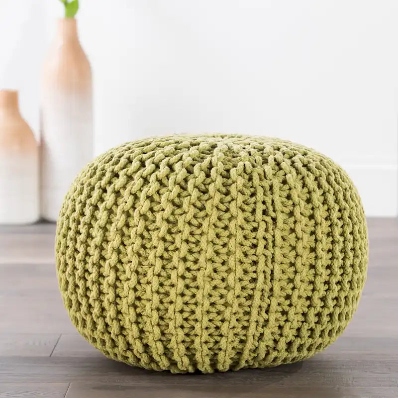 Pouf Rond Texturé
