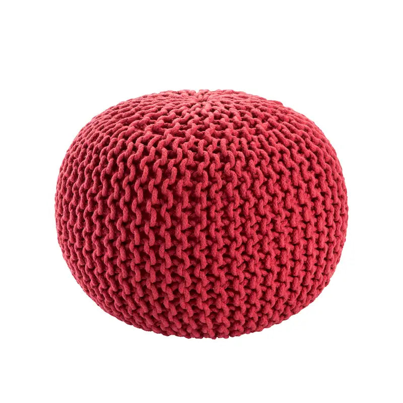 Pouf Rond Texturé