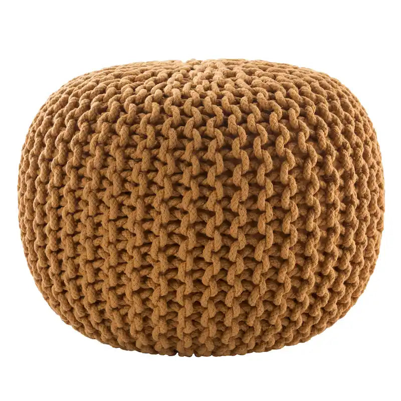 Pouf Rond Texturé