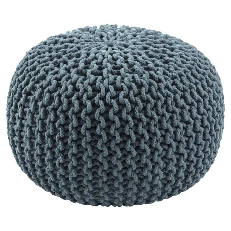 Pouf Rond Texturé