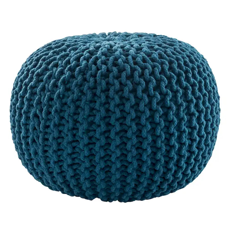 Pouf Rond Texturé