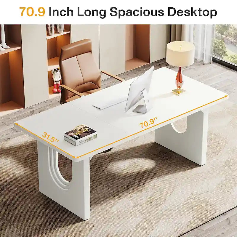 Bureau de direction moderne, grande table de conférence de 180 cm pour réunion