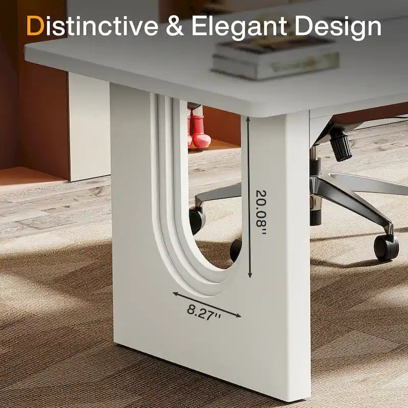 Bureau de direction moderne, grande table de conférence de 180 cm pour réunion