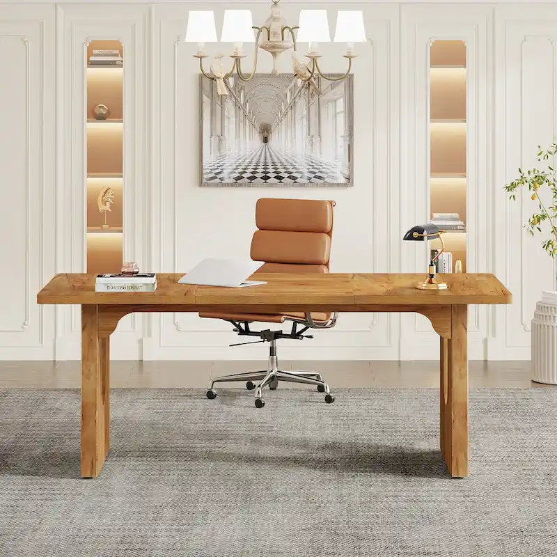 Bureau de direction moderne, grande table de conférence de 180 cm pour réunion
