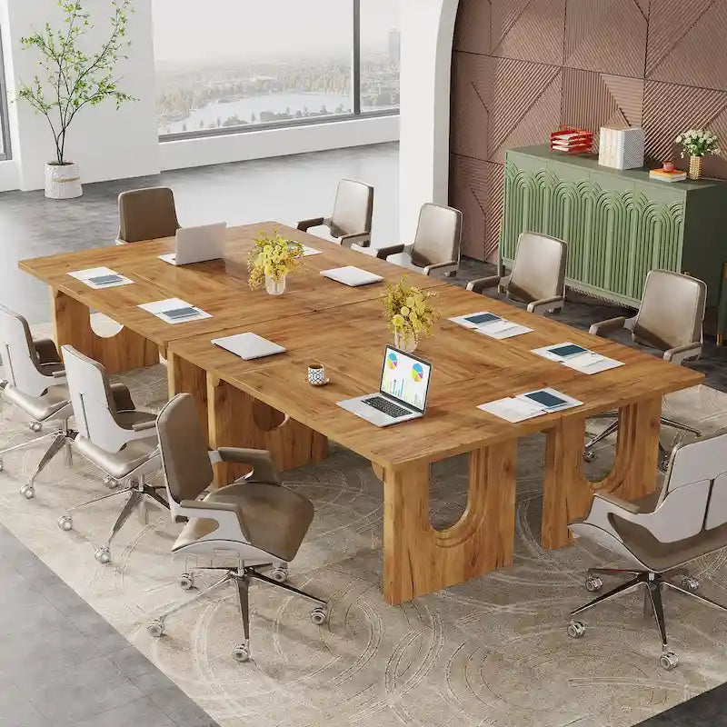 Bureau de direction moderne, grande table de conférence de 180 cm pour réunion