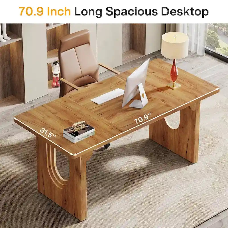 Bureau de direction moderne, grande table de conférence de 180 cm pour réunion