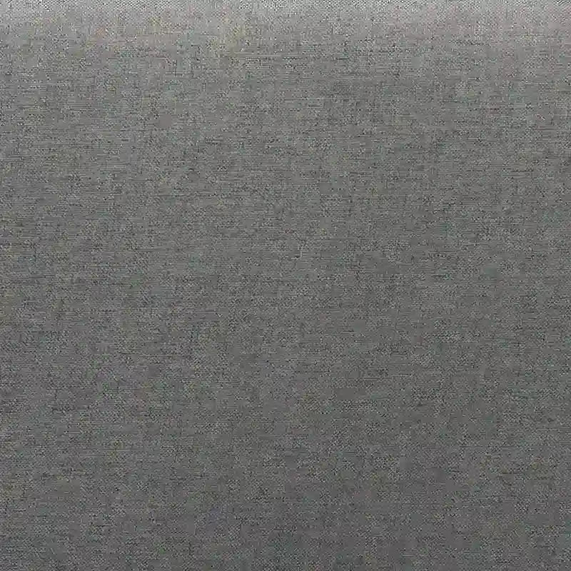 Tête de lit moderne et contemporaine en tissu et bois - Gris foncé