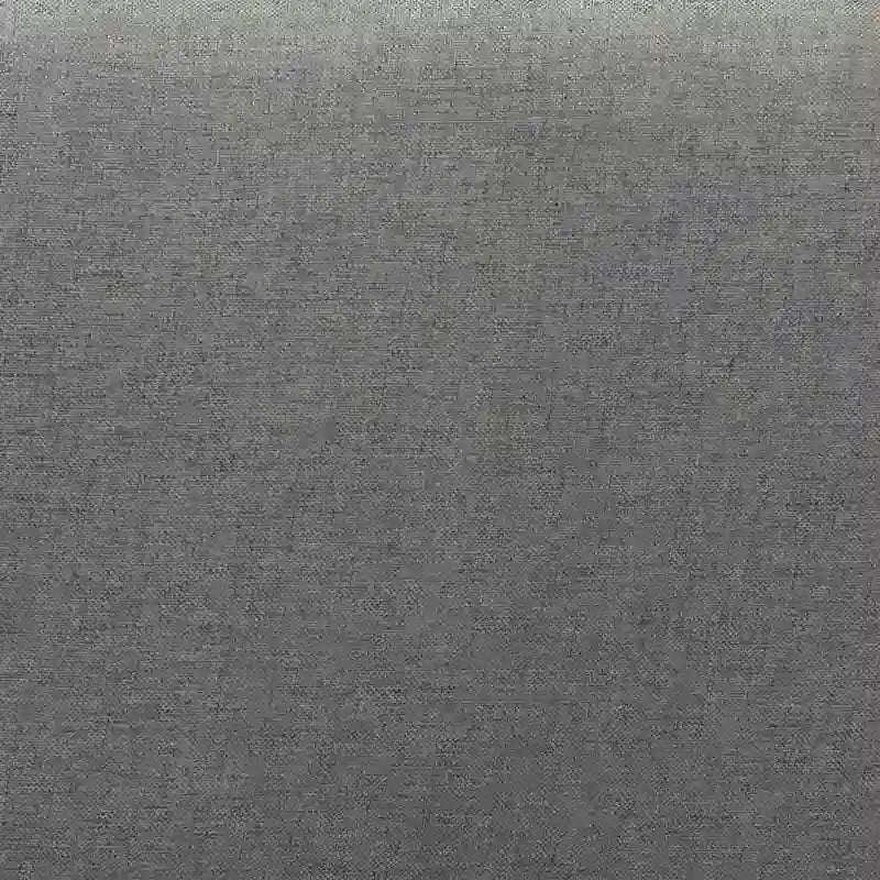 Tête de lit moderne et contemporaine en tissu et bois - Gris foncé