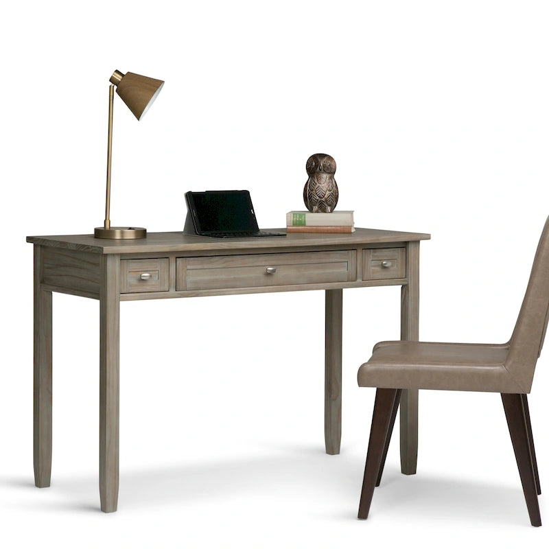 Bureau d'écriture de transition en bois massif