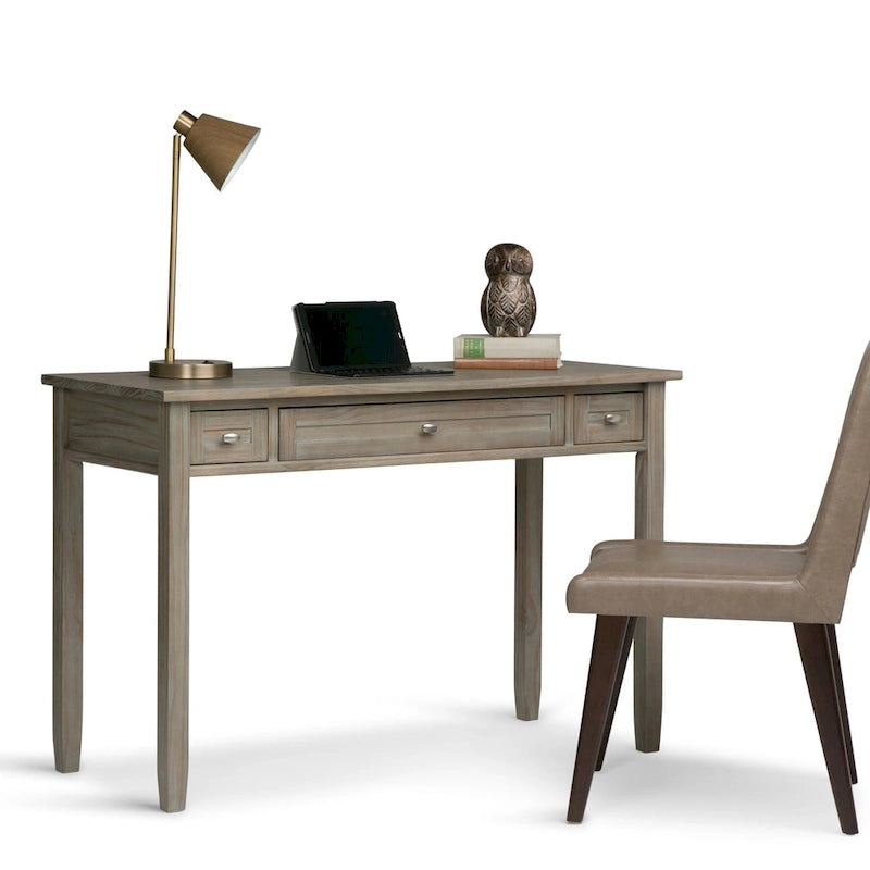 Bureau d'écriture de transition en bois massif