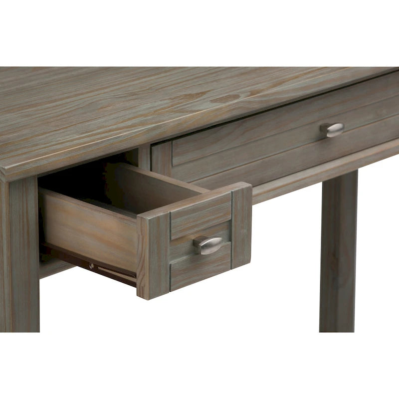 Bureau d'écriture de transition en bois massif