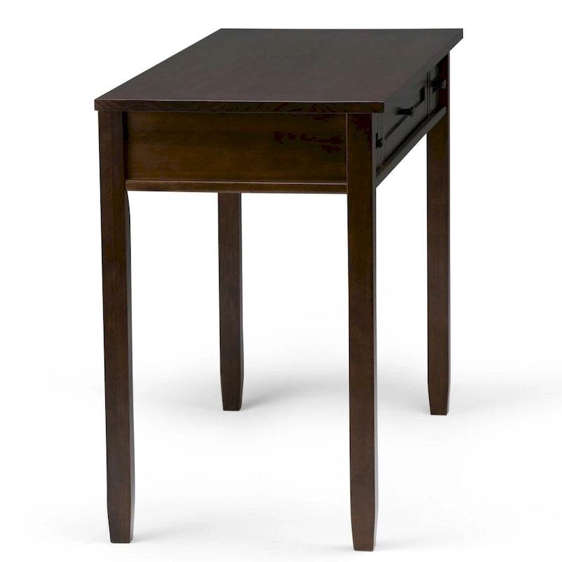 Bureau d'écriture de transition en bois massif
