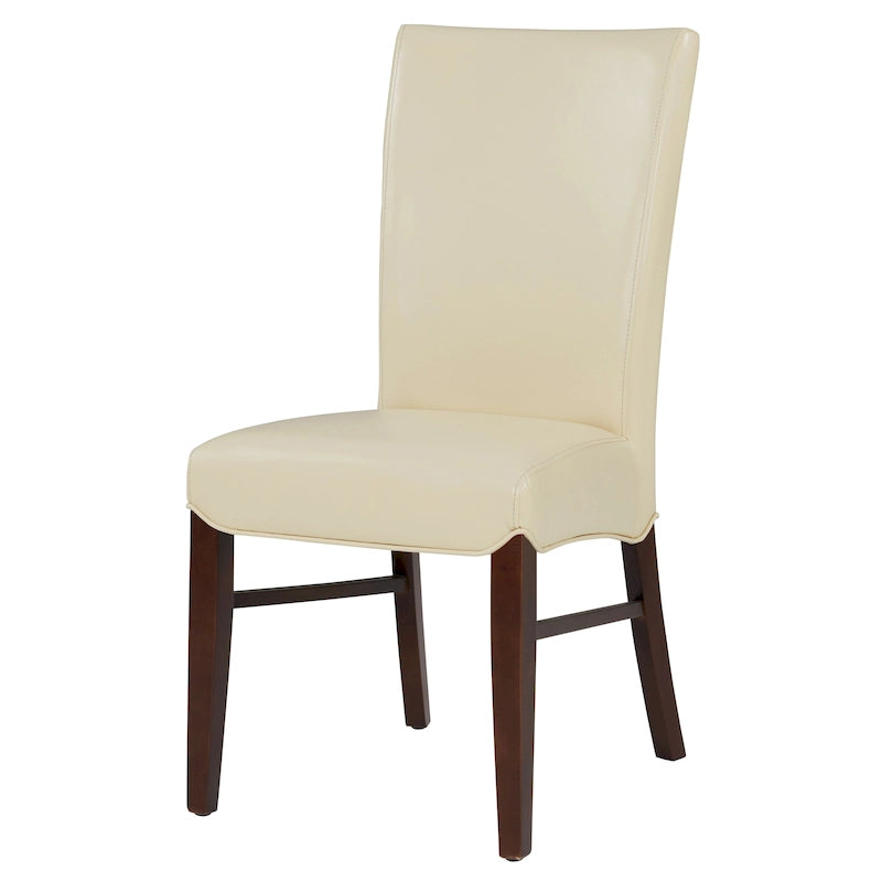 Chaises de salle à manger en cuir reconstitué (lot de 2) - na