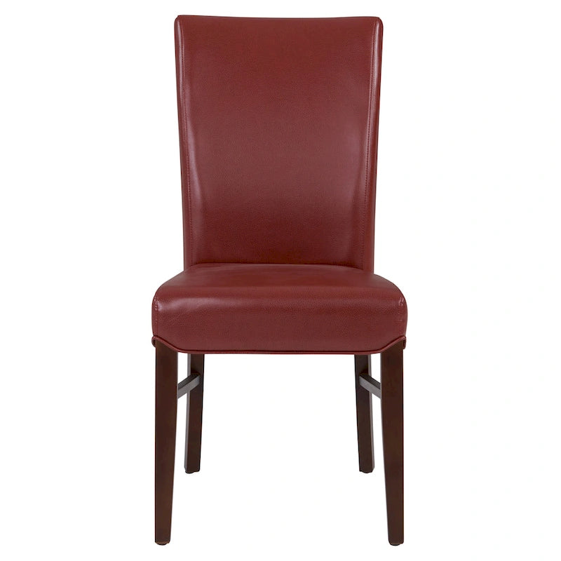 Chaises de salle à manger en cuir reconstitué (lot de 2) - na
