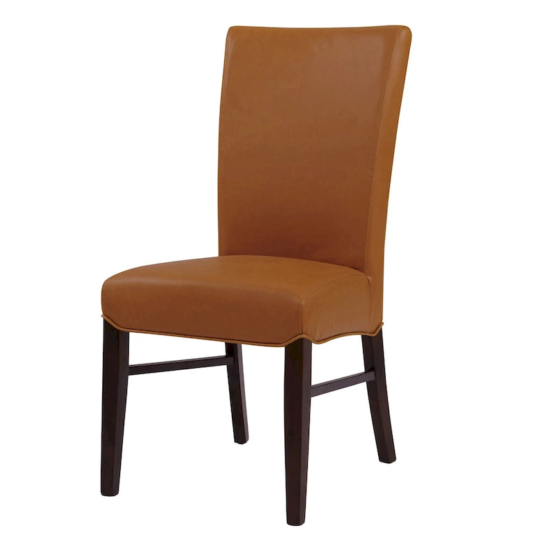 Chaises de salle à manger en cuir reconstitué (lot de 2) - na