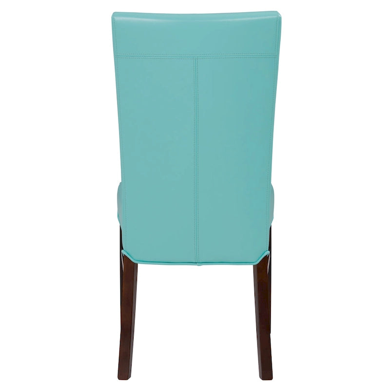 Chaises de salle à manger en cuir reconstitué (lot de 2) - na