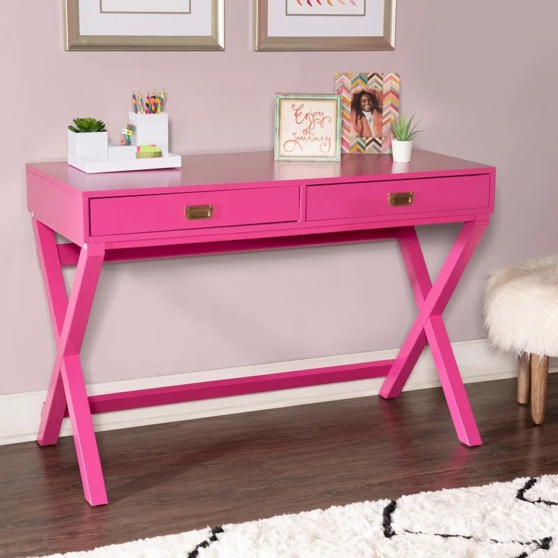 Bureau rectangulaire avec rangements