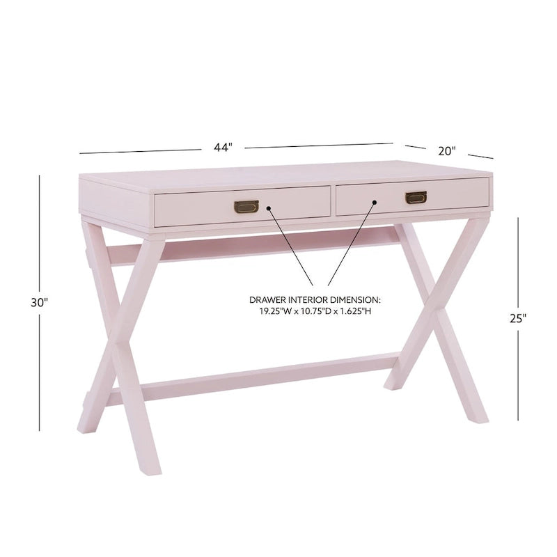 Bureau rectangulaire avec rangements