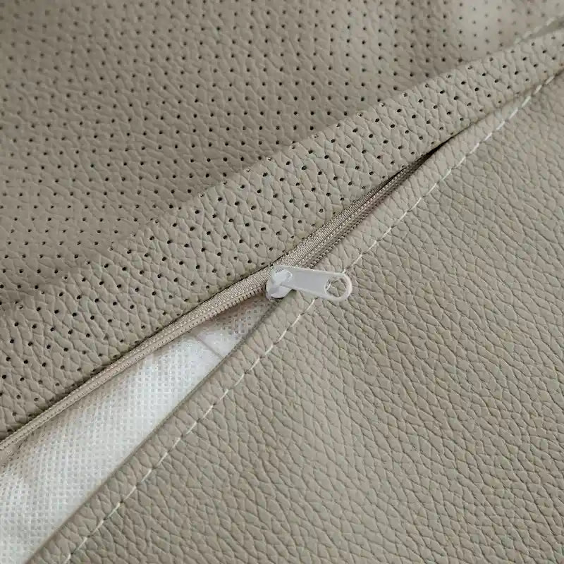 Canapé d'angle en cuir avec méridienne, grand canapé de luxe pour salon