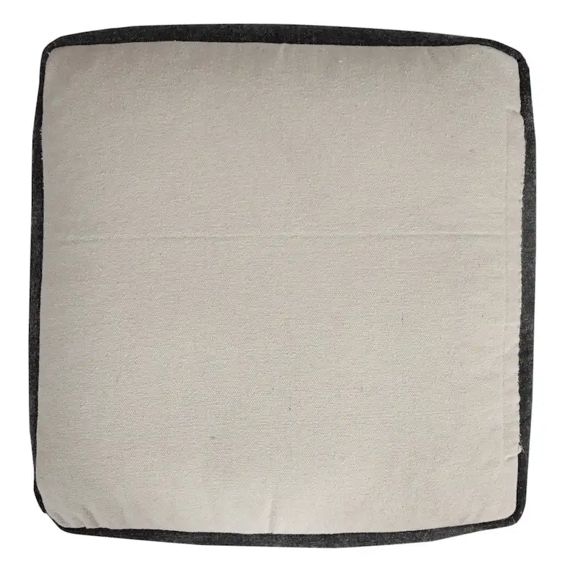 18 Ottoman 100 % coton noir